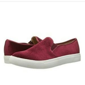 Dirty Laundry Red Velvet Sneakers